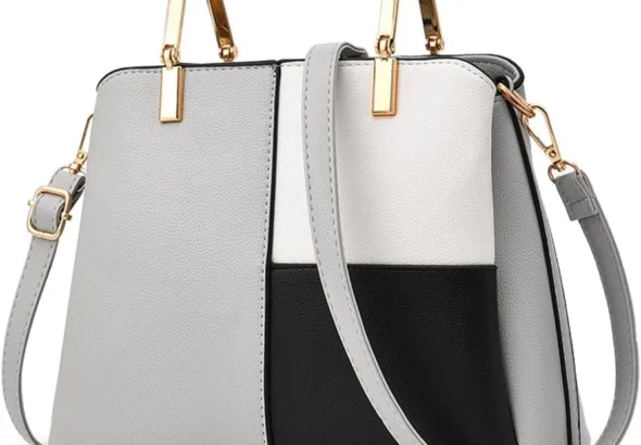 NICOLE&DORIS Women Handbags Top Handle Bag with Long Strap Crossbody Messenger Bag Tote Satchel for Ladies PU Leather