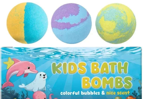 Adult Bubble Bath, Moisturizing Cleansing Ball, Foam Bath Set, 6 Piece Relaxing Spa Kit, Aromatherapy Skin Care Accessory for Women Wife Men Grandma Girls Youth Family Home Travel Bathroom