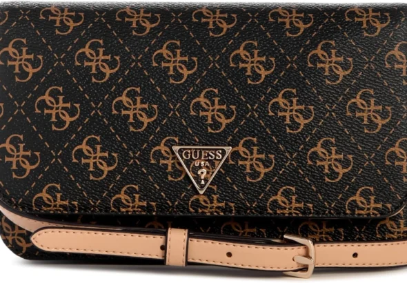 GUESS Women's Noelle Ii Crossbody Flap Organizer Crossbody