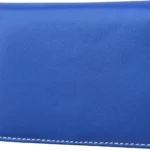 STARHIDE Women Purse - Ladies RFID Blocking Compact Multi Coloured Soft Real Leather Wallet 5540 (Blue Multi)