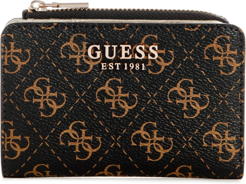 GUESS Laurel Zip Around Card Case