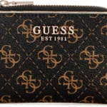 GUESS Laurel Zip Around Card Case