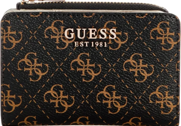 GUESS Laurel Zip Around Card Case
