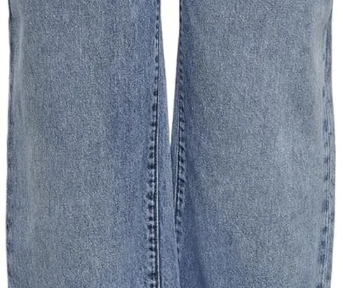 ONLY Women's Onlhope Ex Hw Wide DNM DNM Guabox Jean Pants