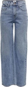 ONLY Women's Onlhope Ex Hw Wide DNM DNM Guabox Jean Pants