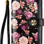 Coco Rossi Wallets for Women with Multiple Card Holders, Clutch Wallet, Card Organizer, Purse for Women with Wrist Strap