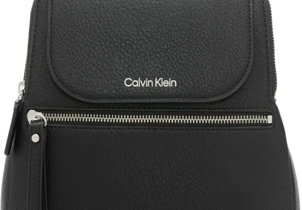 Calvin Klein Elaine Bubble Lamb Novelty Key Item Flap Backpack