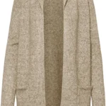 Women's Vmdoffy Ls Open Hood Cardigan Ga Noos Cardigan Sweater (Pack of 1)