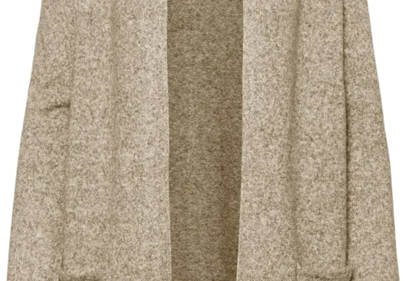 Women's Vmdoffy Ls Open Hood Cardigan Ga Noos Cardigan Sweater (Pack of 1)