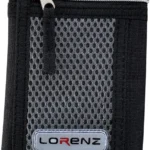 Lorenz Men's 3 Fold Canvas Sports Wallet Casual Black