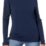 Amazon Essentials Women's Turtleneck Long Sleeve Shirt (Available in Plus Size)