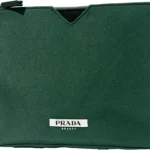 Prada Cosmetic Bag Pouch Makeup Toiletry Zip Travel Fragrance Beauty Trousse (9L X 6.5H X 2W) - WOMEN - 0214