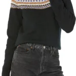 Amazon Essentials Women's Fair Isle Christmas Crewneck Pattern Jumper
