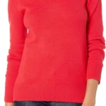 Amazon Essentials Women's Regular-Fit Soft Touch Long-Sleeve Crewneck Jumper