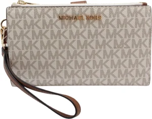 Michael Kors Women's Jet Set Travel Flat Multifunction Smartphone ID and Card Sleeve, One Size
