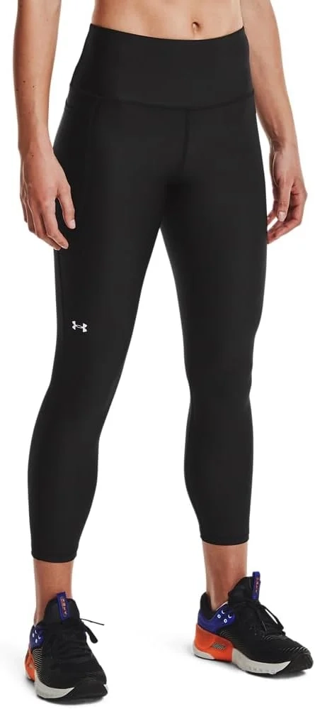 Under Armour Women's HeatGear Armour High No-Slip Waistband Ankle Leggings Leggings