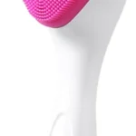 Ciieeo Manual Heart Facial Cleaning Brush Silicone Face Scrubber for Women Blackhead Removal and Smooth Skin Care