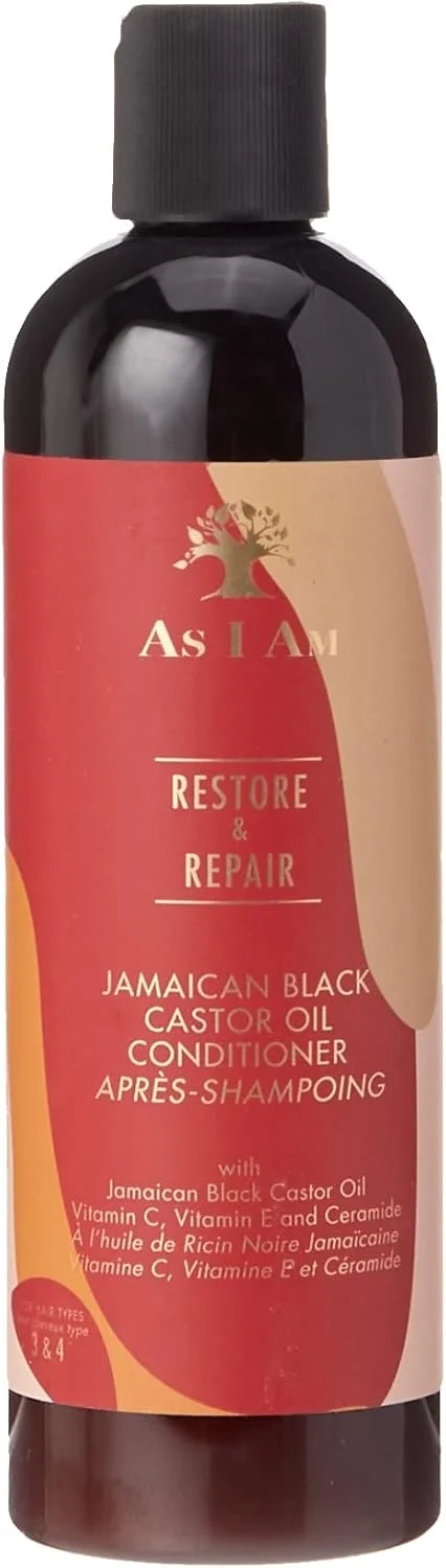 As I Am Jamaican Black Castor Oil Conditioner  Deep Moisturising 12oz