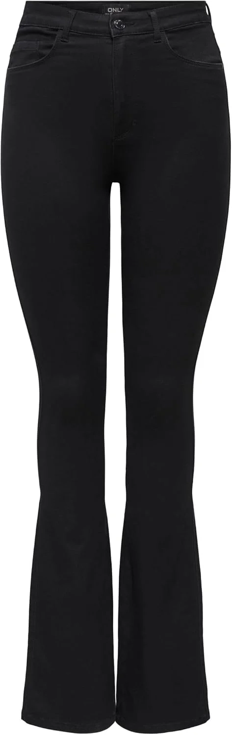 ONLY Women's Onlroyal High Sweet Flared 600 Noos Jeans