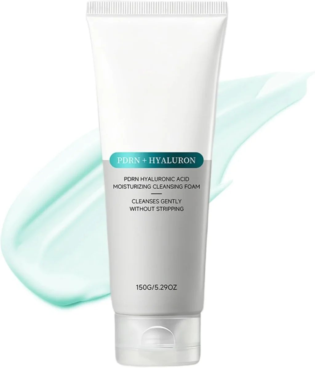 Hydrating Face Foam - Moisturizing Skin Cleanser Wash, Refreshing Facial Care with Gentle Formula, Beauty Care Accessory, Daily Skincare Product, Women Travel Dorm Home Use