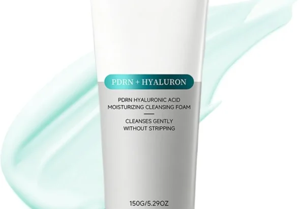 Hydrating Face Foam - Moisturizing Skin Cleanser Wash, Refreshing Facial Care with Gentle Formula, Beauty Care Accessory, Daily Skincare Product, Women Travel Dorm Home Use
