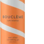 Bouclme Seal + Shield Curl Defining Gel - Strong Hold Gel to Protect Against Humidity - 95.69% Naturally Derived Ingredients and Vegan - 300ml, clear