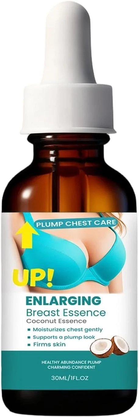 Breast Firming Massage Oil - 30ml Hydrating Plump Solution, Breast Oil with Nourishing, Women Daily Care Confidence, Skin Beauty Comfort, Massage Relaxation & Skincare Accessory for Healthy Firm Skin