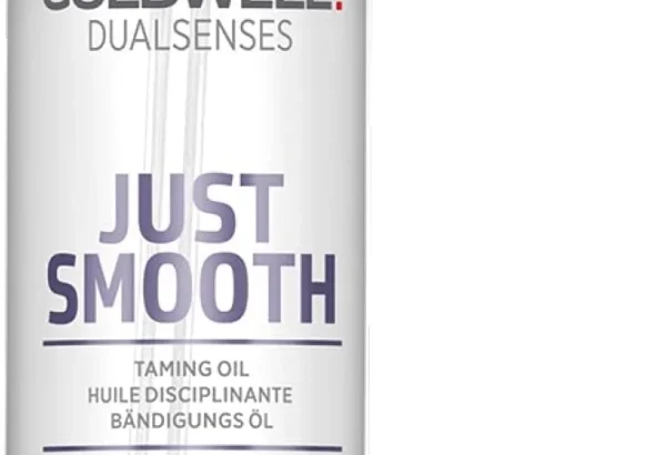 Goldwell Dualsenses Just Smooth Taming Oil, For Unruly & Frizzy Hair, Anti-Humidity Effect, 100ml