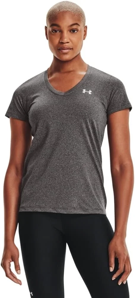 Under Armour Womens V Neck Short Sleeve