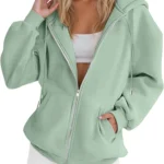 Yinguo Hoodies For Women UK Winter Jackets Oversized Hoodie Zip Up Longline Sweatshirts Trendy Casual Loose Long Sleeve Crewneck Pullover Comfy Fall Cloth Fashion Ladies Outfit