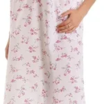 Lady Olga Ladies Poly Cotton Sleeveless Nightdress Summer Nightie 24317