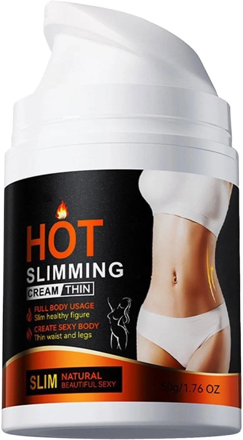 Cellulite Cream for Thighs - 50g Non Greasy Balm, Belly Tightening Lotion for Body Care, Smoothing Cream with Leak Proof Design, Skin Care, Arm Solution for Women and Men Stomach and Butt