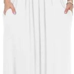 AUSELILY Maxi Dress for Women - Summer Casual Long Dresses for Ladies with Pockets