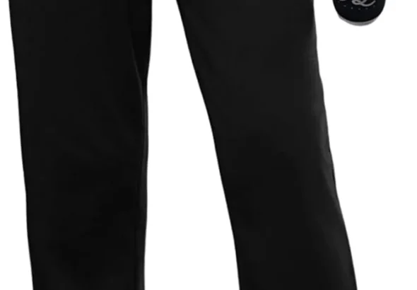 Uniexcosm Sweatpants Womens Straight Leg Ladies Cotton Joggers Tracksuit Bottoms with Pockets Drawstring Baggy Sports Trousers Sweat Pants Petite Regular Tall for Casual Gym Yoga