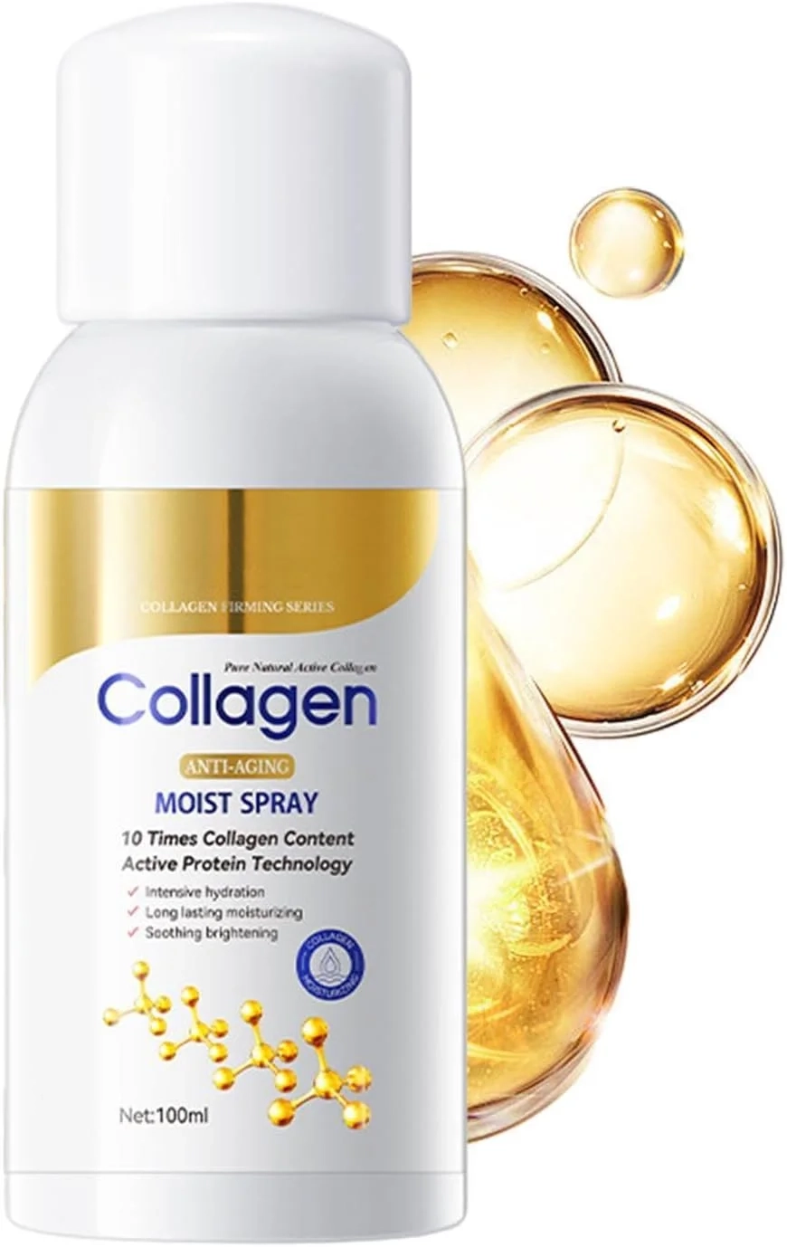 Body Spray for Women,100ml Plumping Non Greasy Refreshing - Body Firming Lotion Skin Spray,for Dry Sensitive Skin Care Morning Night Daily Travel Home Outdoor Adults