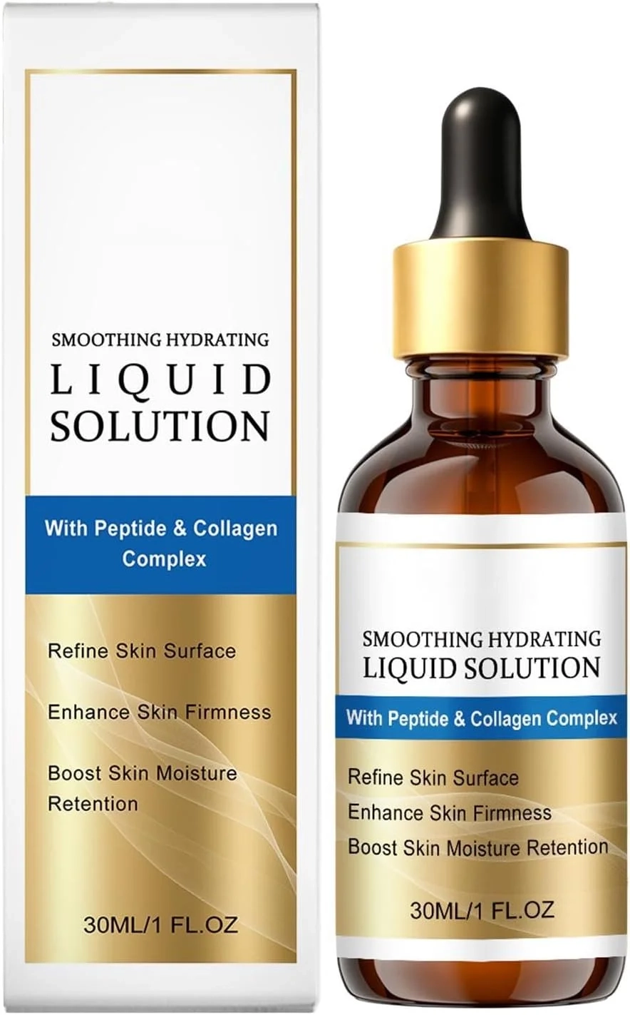 Firming Face Serums, Skin Plumping Concentrate, 30 ml Lifting Formula with Hydrating Effect, Facial Care Serums, AntiAgeing with Smooth Texture, Women Travel for Morning Night Use
