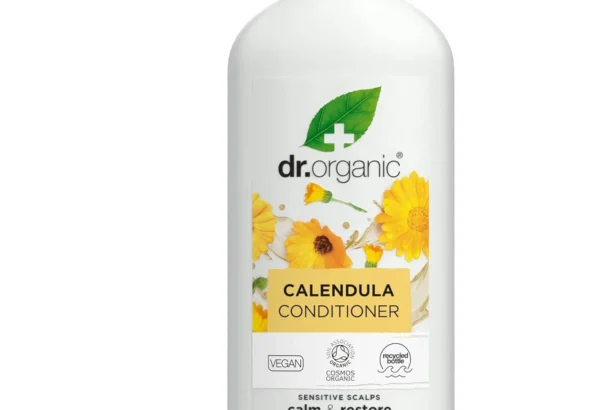 Dr Organic Calendula Conditioner, Fragrance Free, Sensitive Skin, Mens, Womens, Natural, Vegan, Cruelty-Free, Paraben & SLS-Free, Organic, 265ml, Packaging may vary