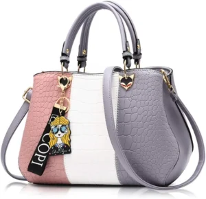 NICOLE & DORIS Fashion Women Handbags Tote Bag for Ladies Shoulder Bag Crossbody Bag Messenger Bag PU Leather Classic Design