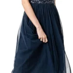 Maya Deluxe Womens De V Neck Midi D