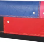 STARHIDE Ladies Soft Genuine Leather Flap Over Purse Multi Credit Card Slots (Multi)