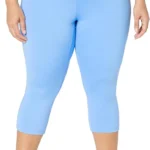 Amazon Essentials Women's Active Sculpt Workout Athleisure High Rise Capri Leggings (Available in Plus Size)