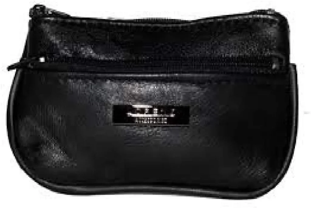 Soft Nappa Leather Coin Purse with Key Ring by just4ugifts