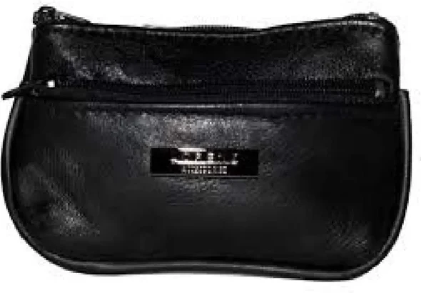 Soft Nappa Leather Coin Purse with Key Ring by just4ugifts