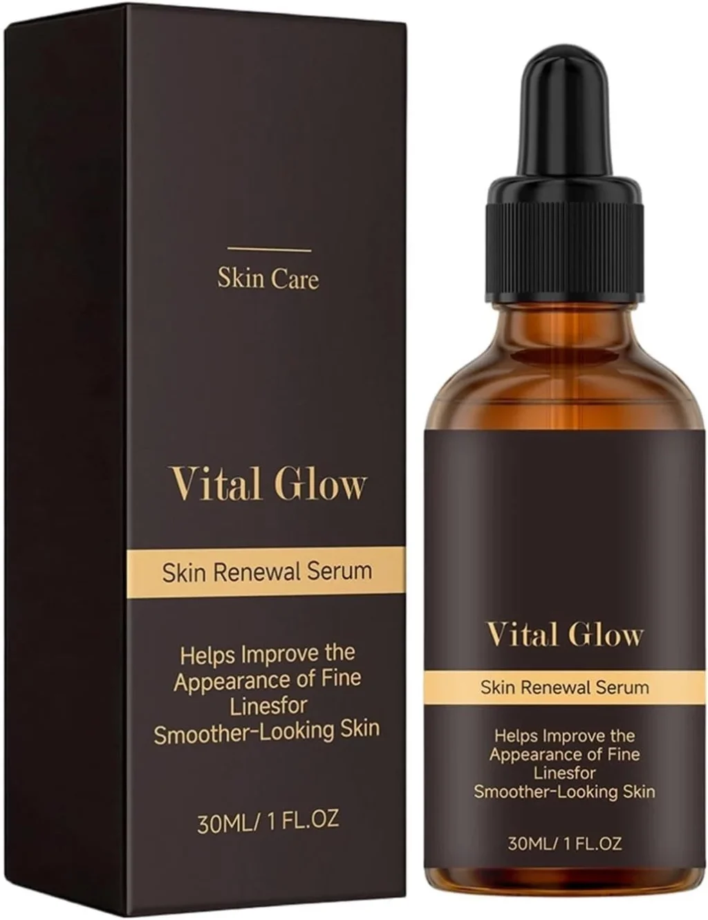 Skin Renewal Solution - Facial Firming Solution, Brightening, Smoothing Liquid with Moisturising Repair Function, 30ml Liquid Formula, Daily Skin Care Product for Women, Morning