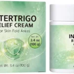Skin Fold Care Cream - 100g Gentle Soothing Moisturizer, Underarm Comfort Balm for Friction Relief, Protective Hydration with Long Lasting Comfort, Body Care, Soothing Thigh Lotion for Women