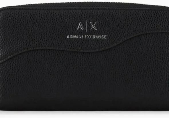 Armani Exchange Women's Wallet Zip Around Bi-fold