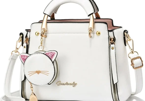 NICOLE & DORIS Women Handbag Crossbody Bag Girls Shoulder Bags Small PU Leathe Top Handle Bags Messenger Bags with Cute Coin Purse