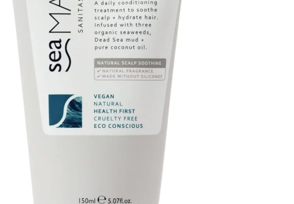 Sea Magik - Scalp Mask for Itchy, Sensitive and Dry Scalp and Hair, 3 Organic Seaweed with Dead Sea Mud, Conditioner with Salicylic Acid, Long Lasting Hydration, Vegan, Cruelty Free (150ml)