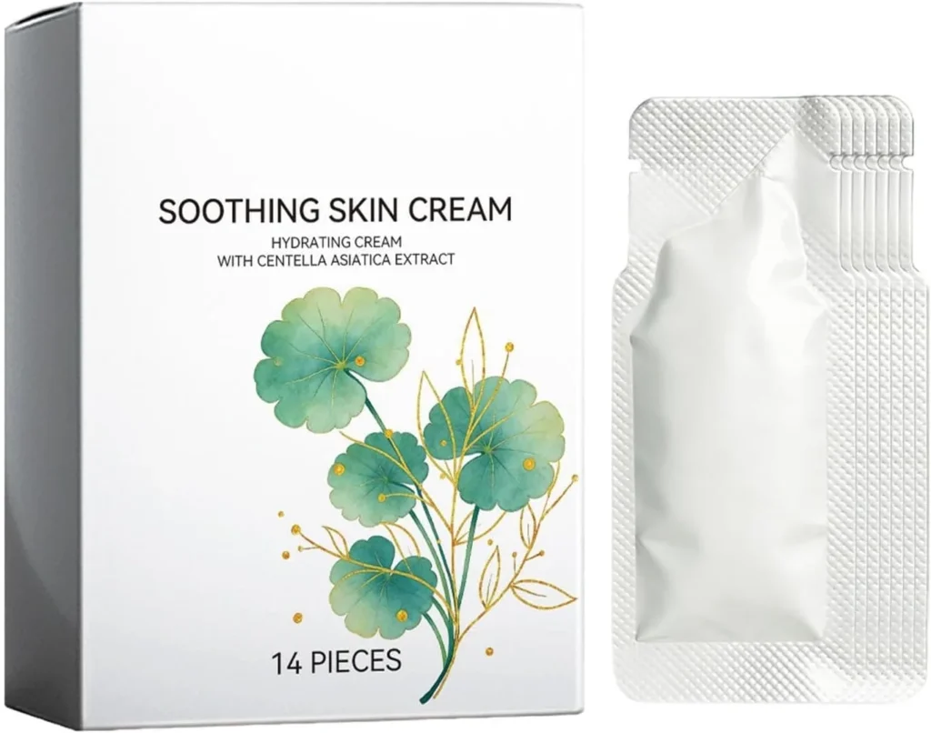 Soothing Face Cream - Skin Barrier Repair, Hydrating Recovery Lotion for Women Care, Beauty Formula with Restorative Blend, Makeup Prep, Travel Companion, Morning Moisturizer for Girls Ladies