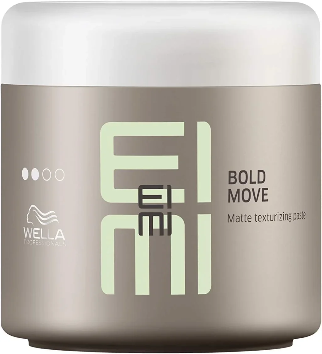 Wella Professionals EIMI Bold Move Matte Texturising Hairstyling Paste, Natural Hold Hold Level 2, 150ml